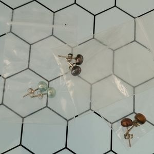 GWP  - set of freshwater pearl earrings